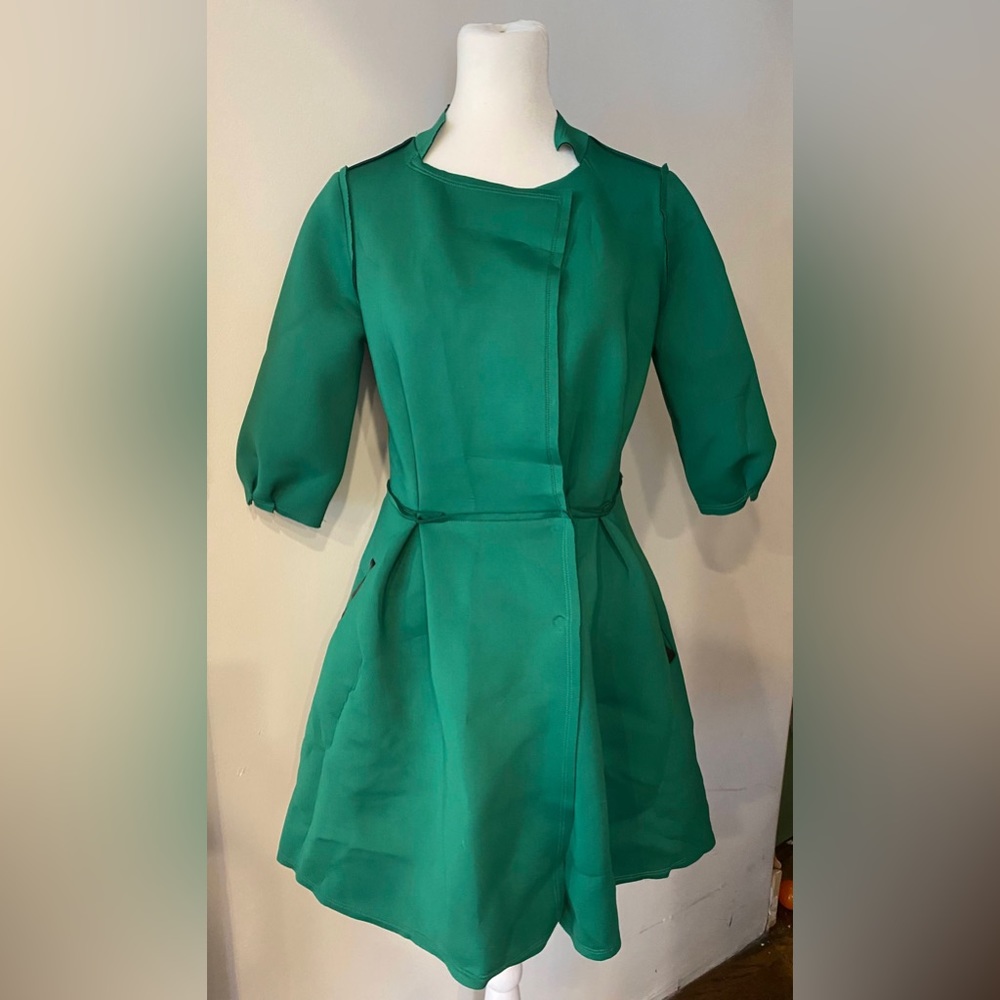 A custom jacket in Taiwan. It's super chic around holidays - brand name